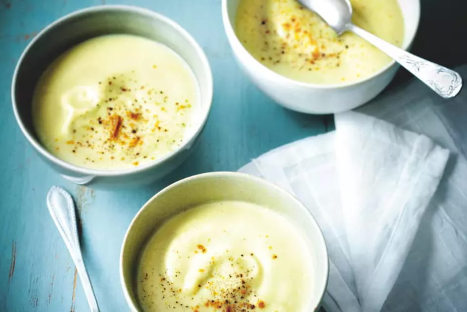 Cr&egrave;me de chou-fleur au curry