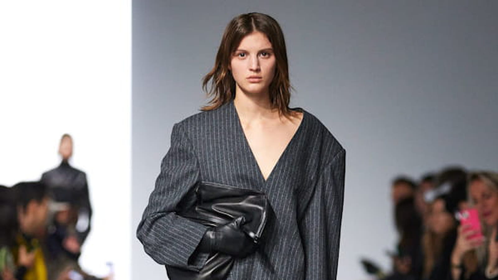 Défilé Gauchere automne-hiver 2024-2025 à Paris.
