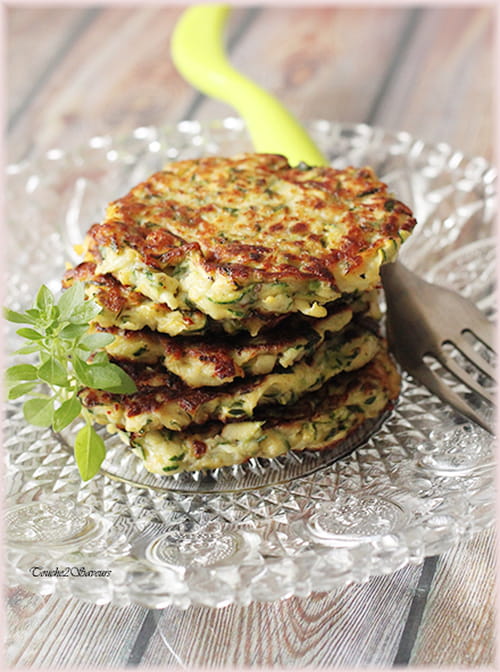 Galettes de courgettes au parmesan