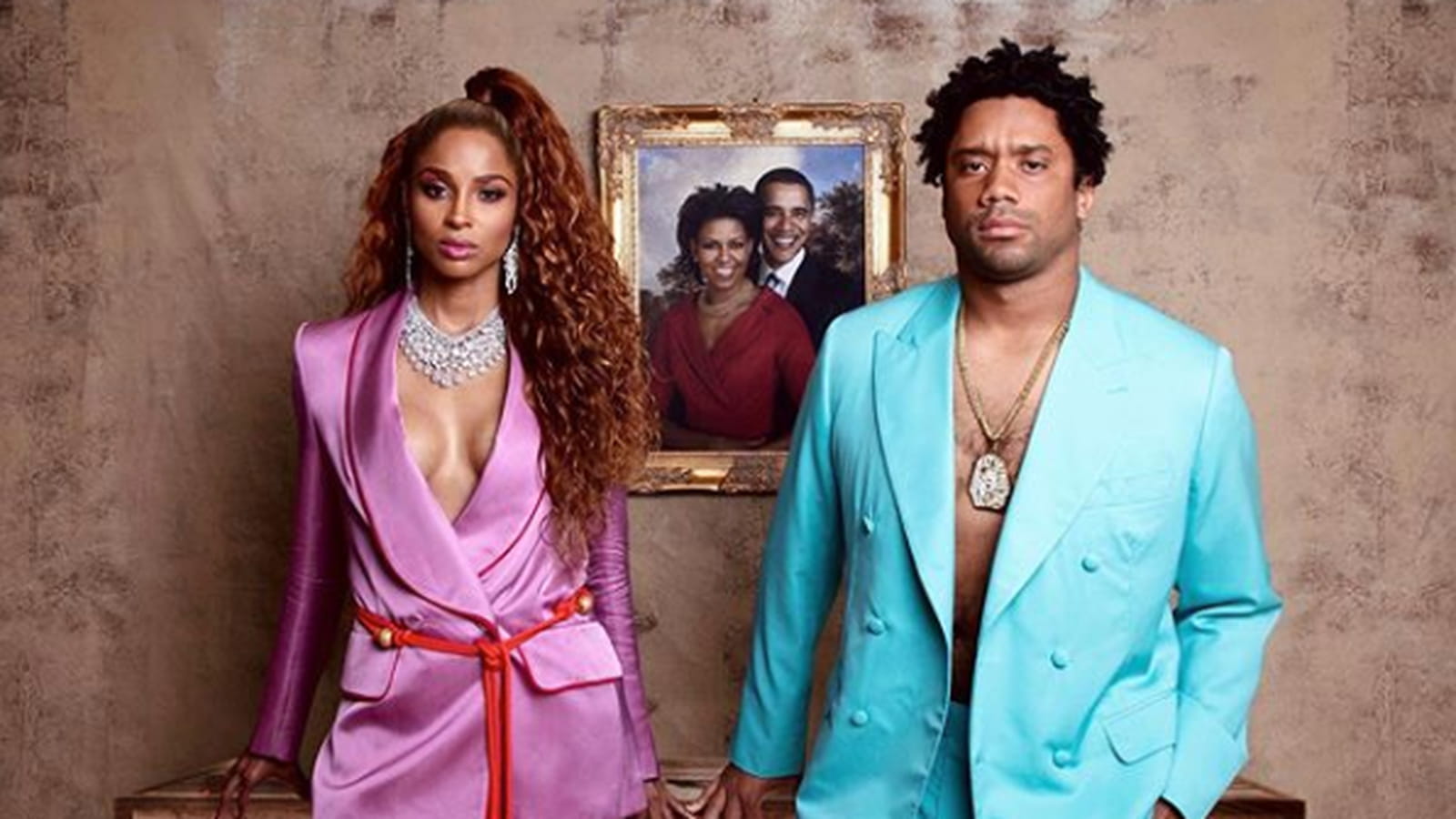 Ciara et Russel Wilson