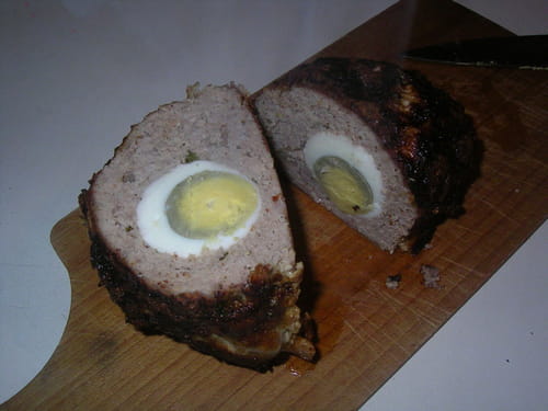 Pain de viande farci