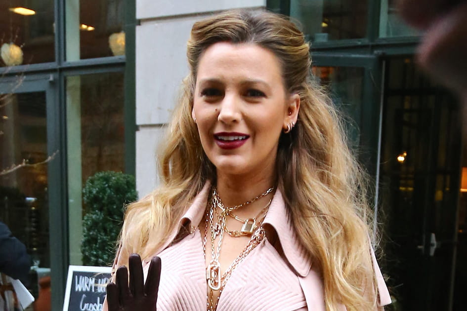 La coiffure r&eacute;tro de Blake Lively