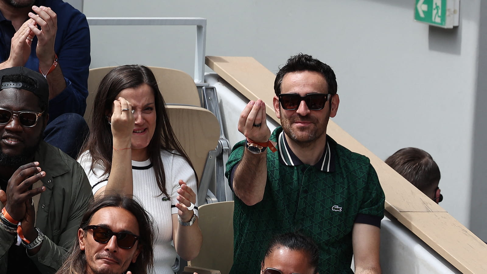 Camille Lellouche et Camille Combal