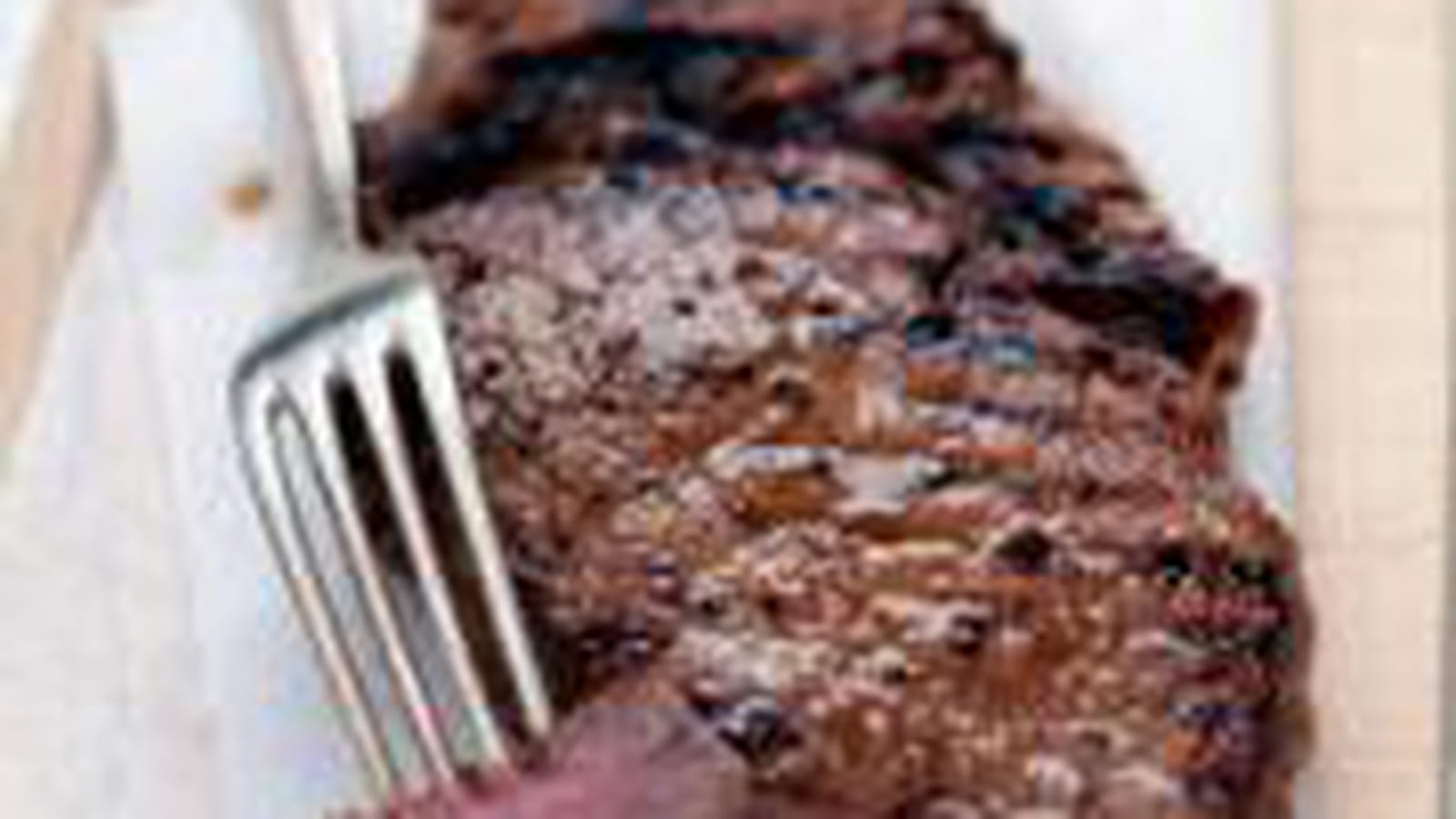 Steak de bœuf mariné à la bière