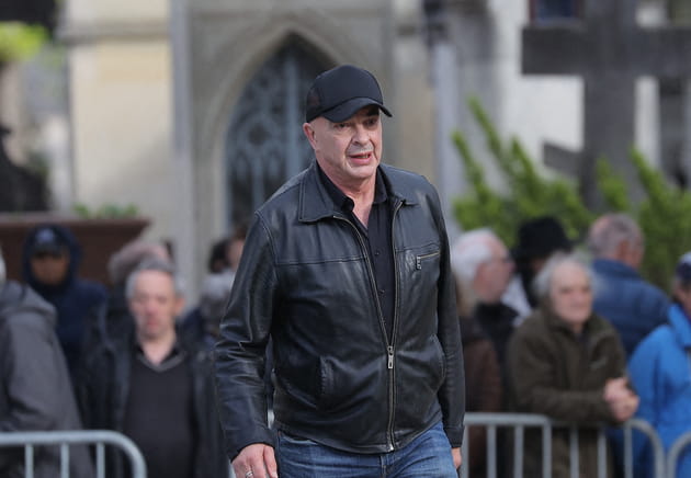 Jean-Paul Lilienfeld aux obs&egrave;ques d'Isabelle Mergault