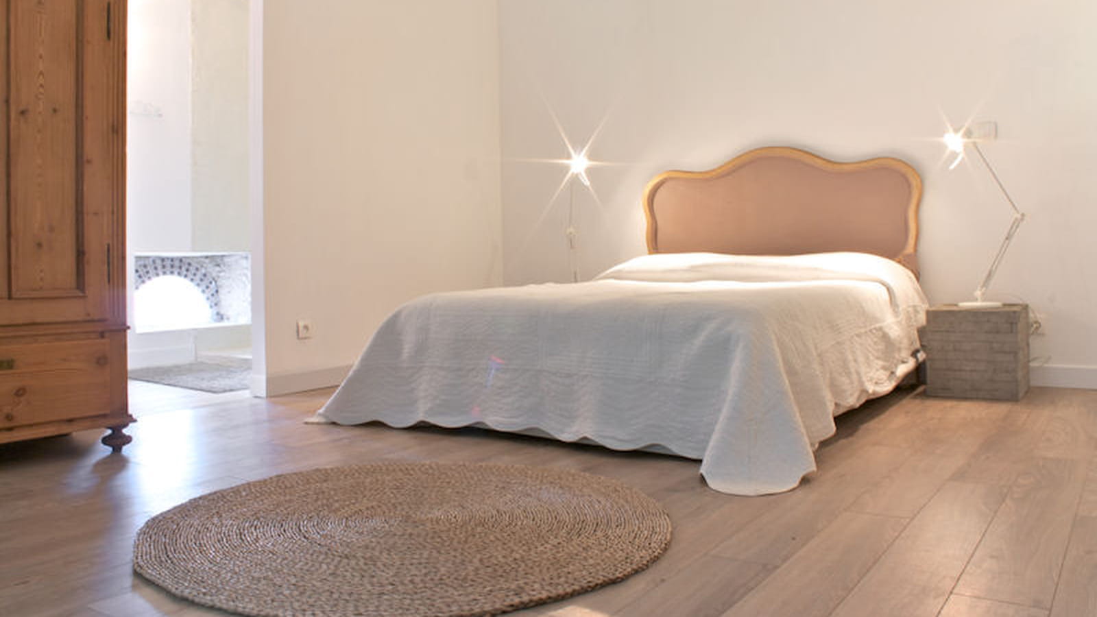 Chambre zen et romantique
