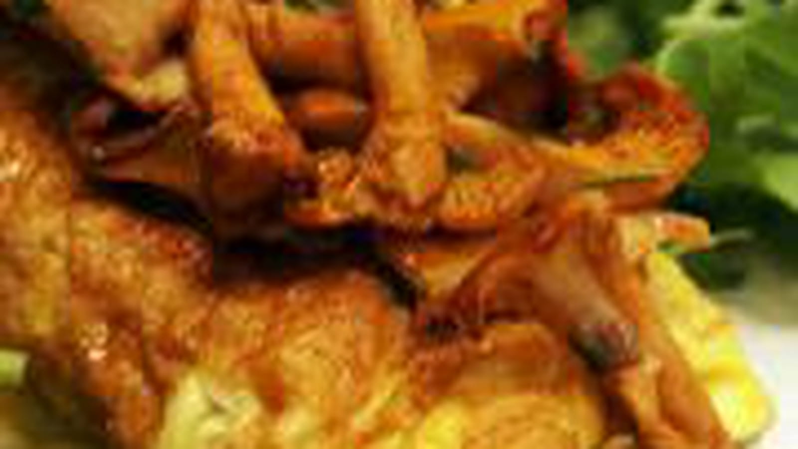 Omelette aux champignons