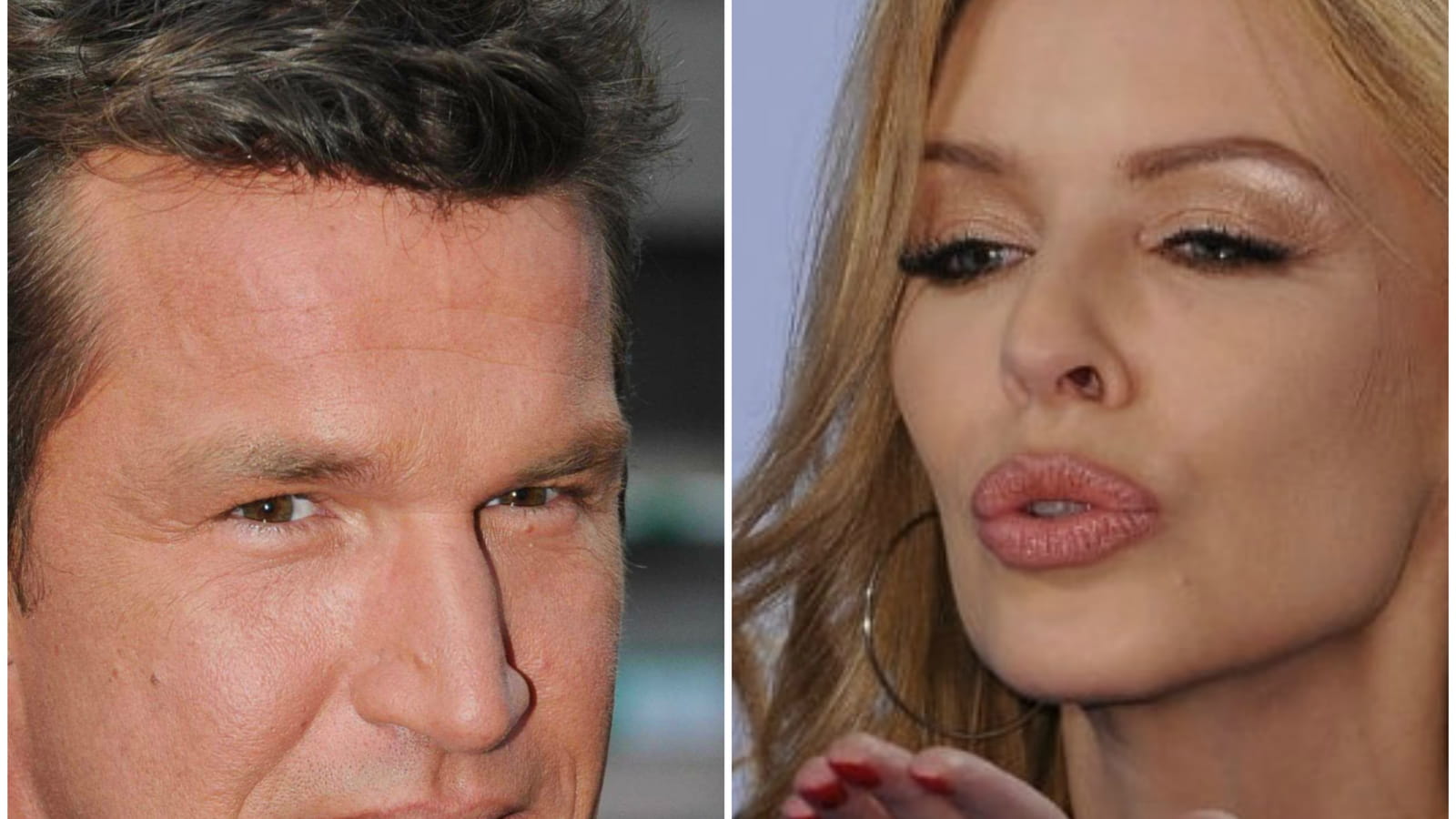 Benjamin Castaldi et Kylie Minogue