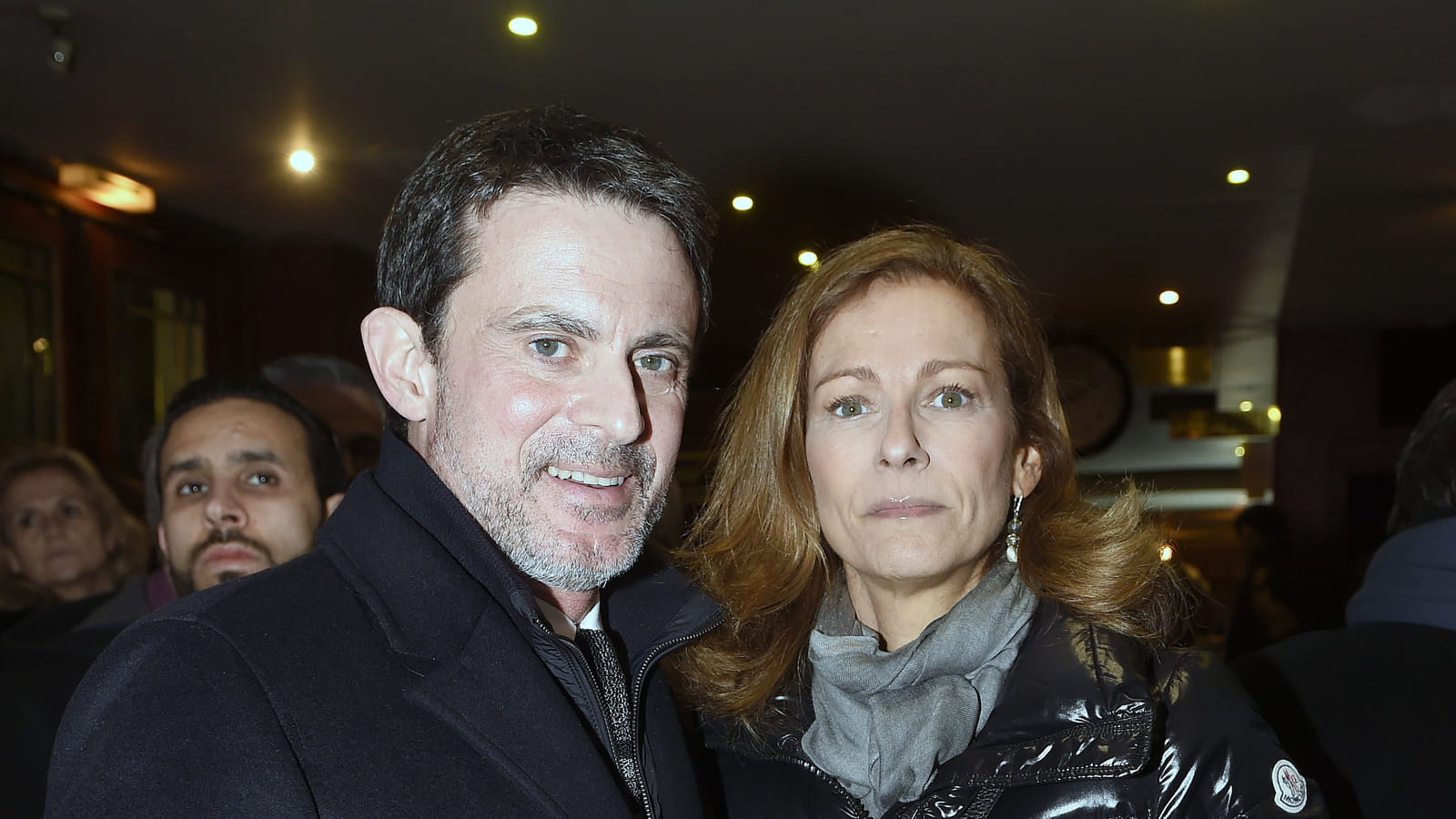Manuel Valls et Anne Gravoin