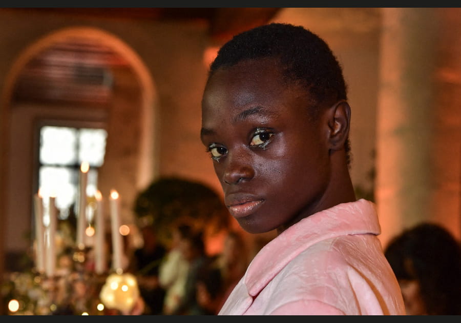 Les paillettes sur les yeux de Paul &amp; Joe