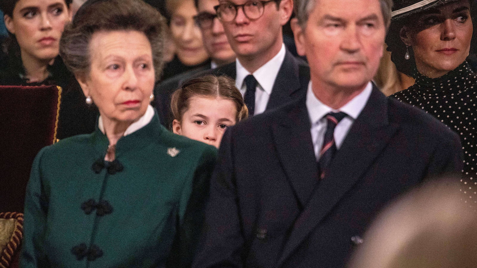 Princesse Anne et princesse Charlotte