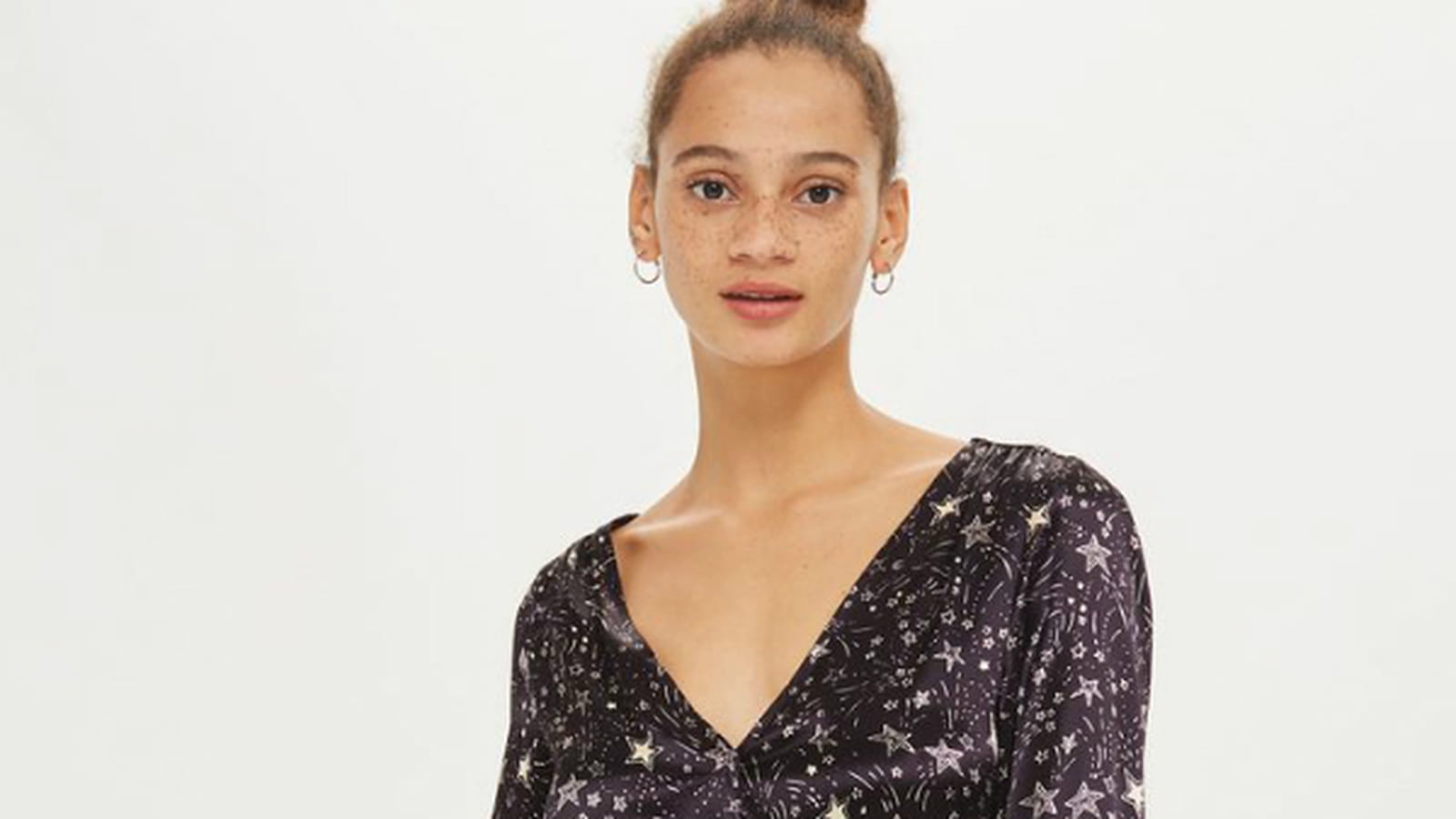 Robe en satin