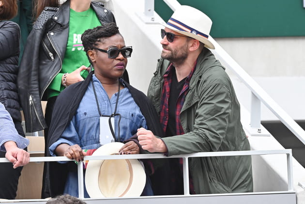 Claudia Tagbo et un mystérieux inconnu...