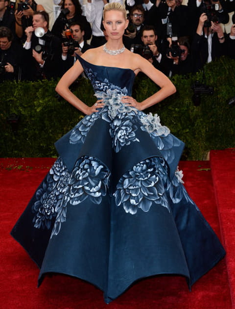 Gala du Met Ball 2014&nbsp;: Karolina Kurkova en Marchesa