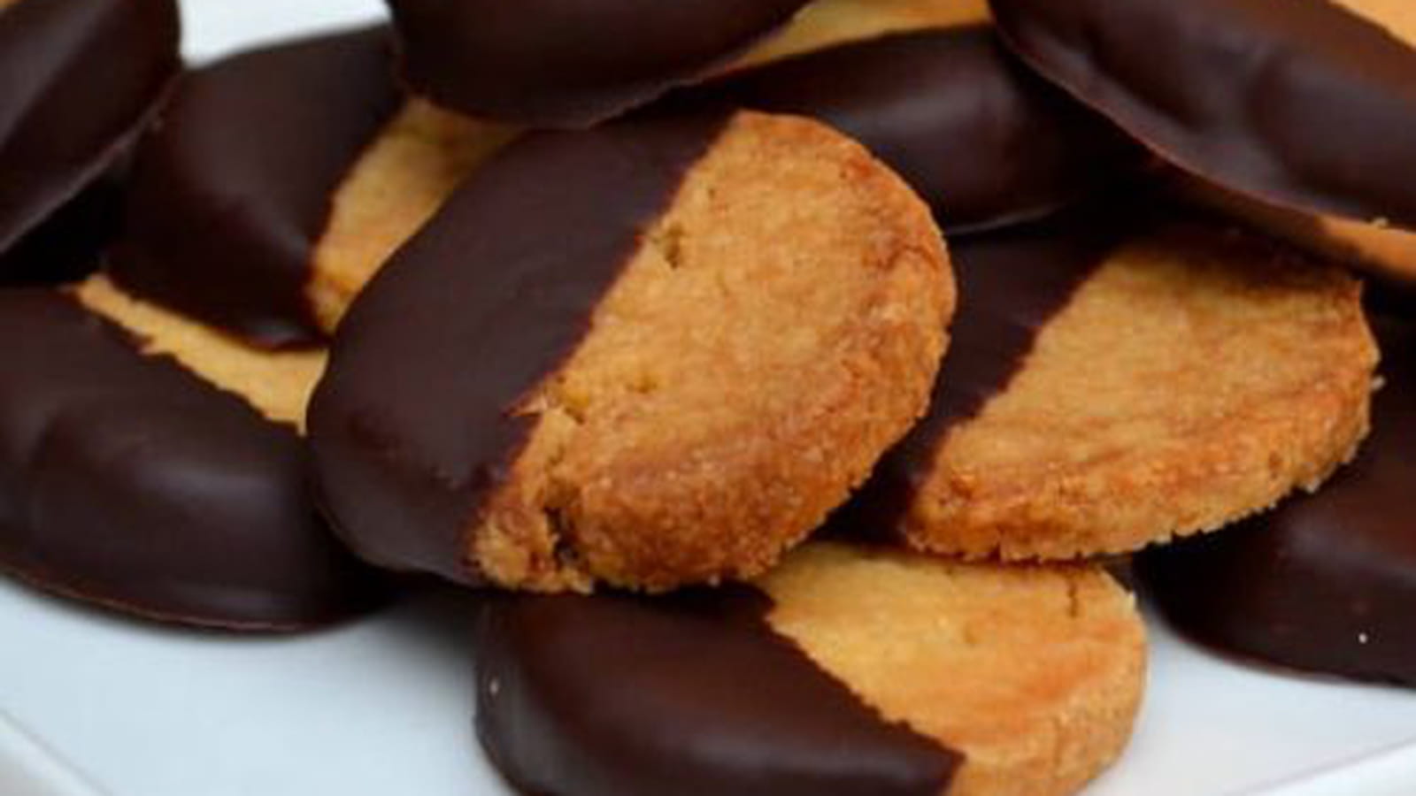 Biscuits sablés au beurre et chocolat
