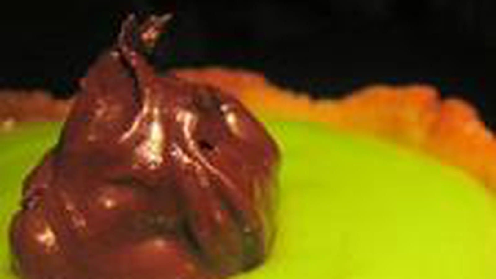 Tartelette poire-menthe-chocolat
