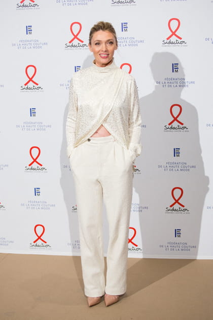 Anne Marivin au diner de la mode du Sidaction