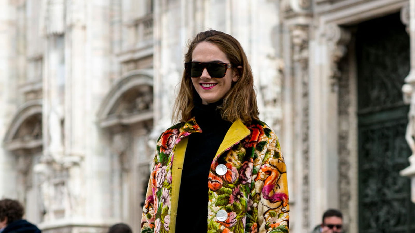 Manteau imprimé