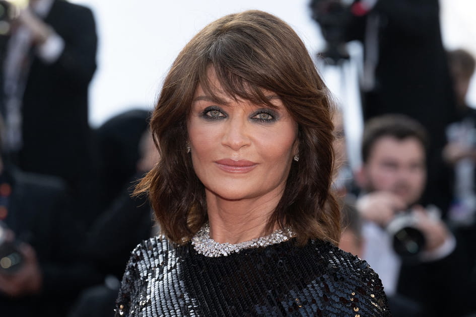 Helena Christensen, t&eacute;n&eacute;breuse avec son smoky eyes
