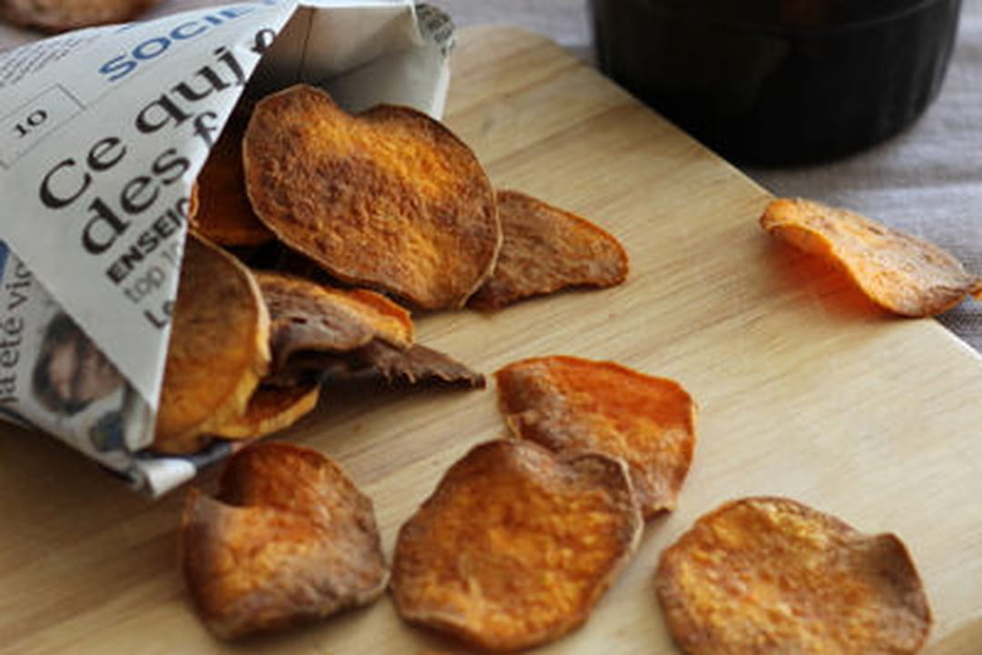 Chips de patate douce