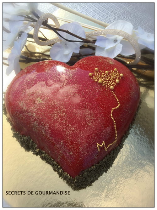 Bavarois chocolat-fraises