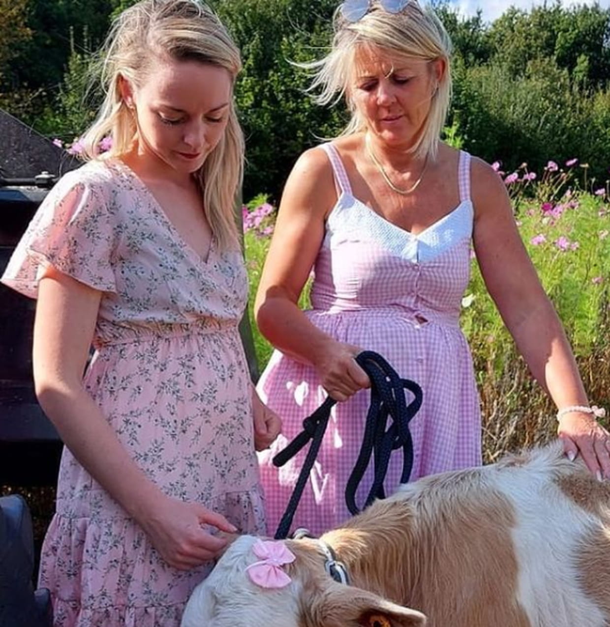 L Amour Est Dans Le Pre Nathalie Pose Avec Sa Fille Ses Abonnes Choques Par Leur Ressemblance