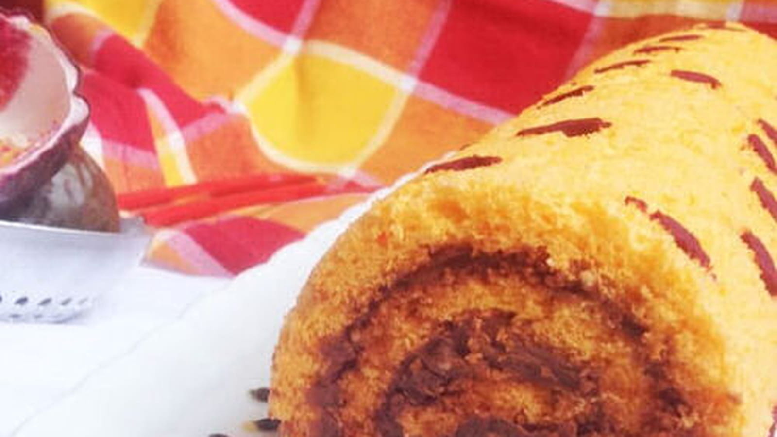 Gâteau roulé passion façon Mogador