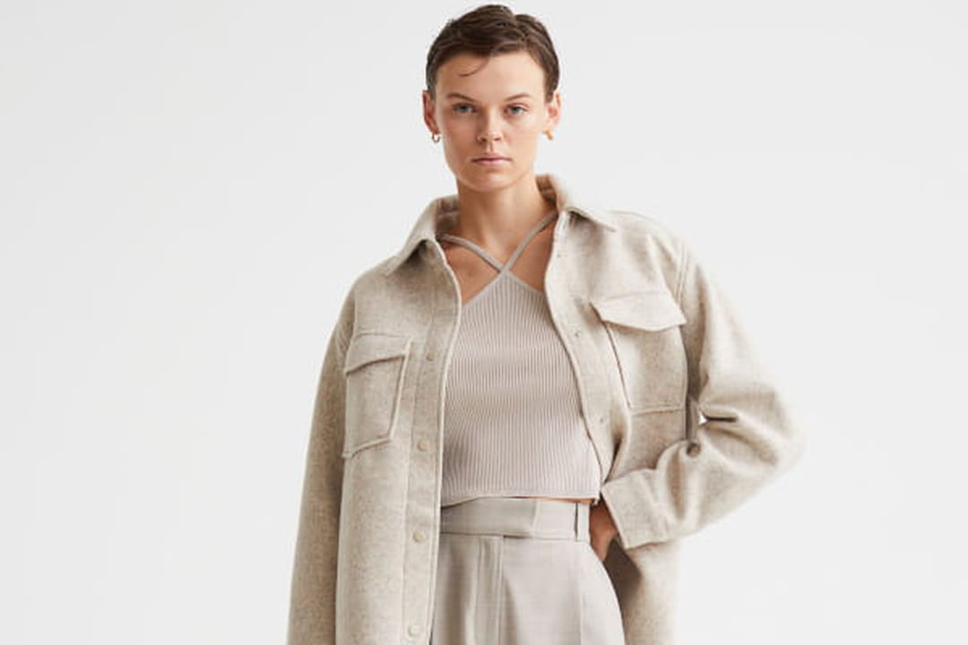 Classic Manteau Cachet à Col Veste pour Femmes - W51593Z8-EHW