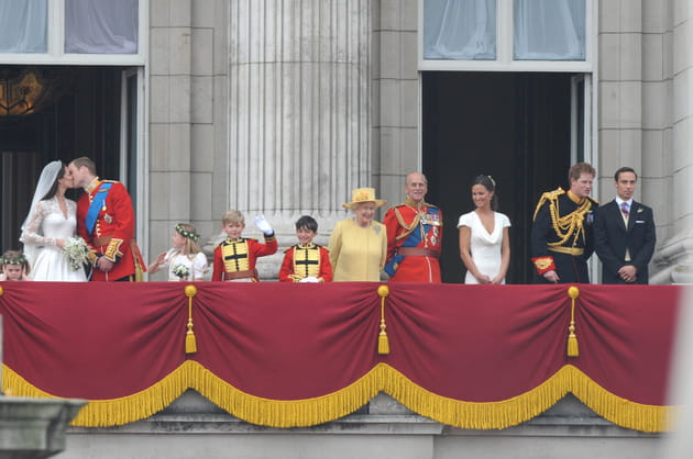 Le baiser sur le balcon de Buckingham Palace