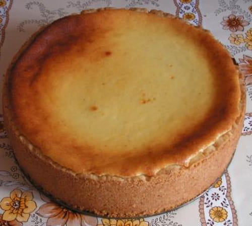 Tarte au fromage blanc et pâte sablée maison