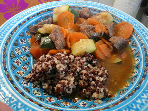 Tajine de boeuf au safran