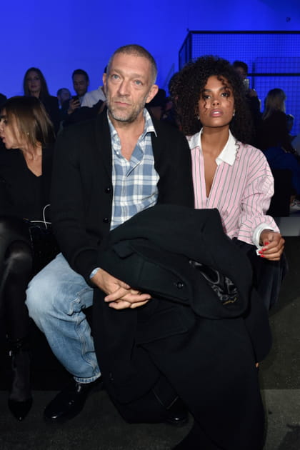 Vincent Cassel et Tina Kunakey chez Alexandre Vauthier