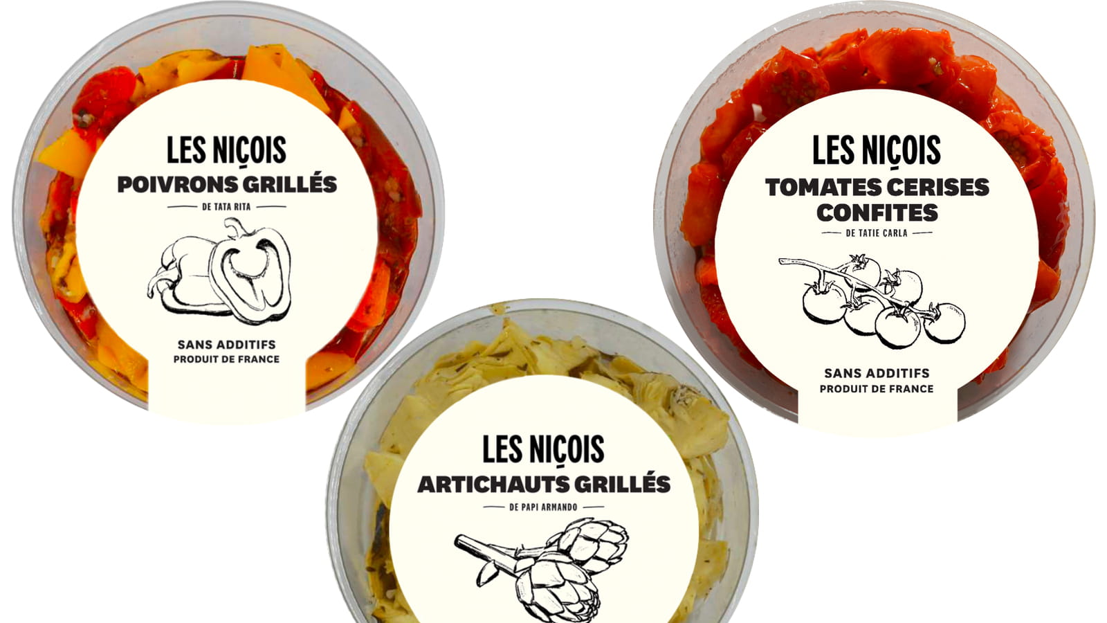 Les antipasti Les Niçois