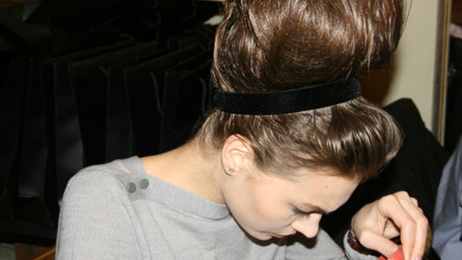 Coiffure gonflée