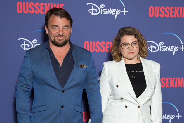 Thierry Godard et Sophie Guillemin Godard, &agrave; l'avant-premi&egrave;re de "Oussekine" au Grand Rex, le 9&nbsp;mai