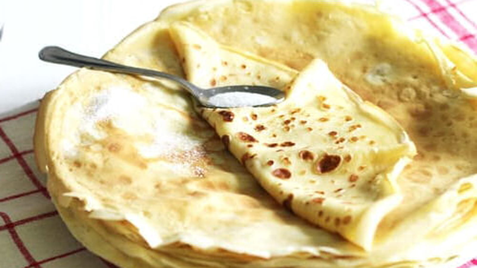 Crêpes à la fleur d'oranger
