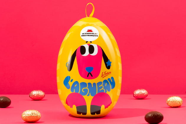 Le Chocolat des Français - Œuf en métal garni