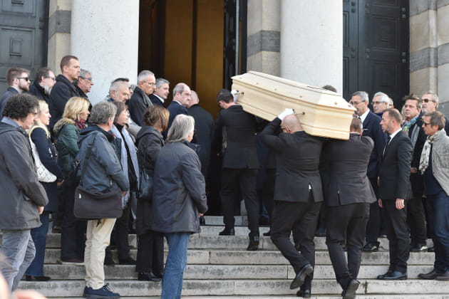 Le cercueil de Philippe Gildas