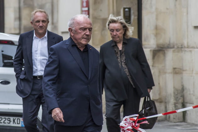François Pinault, Maryvonne Pinault et leur fils François-Henri rendent visite à la famille Chirac