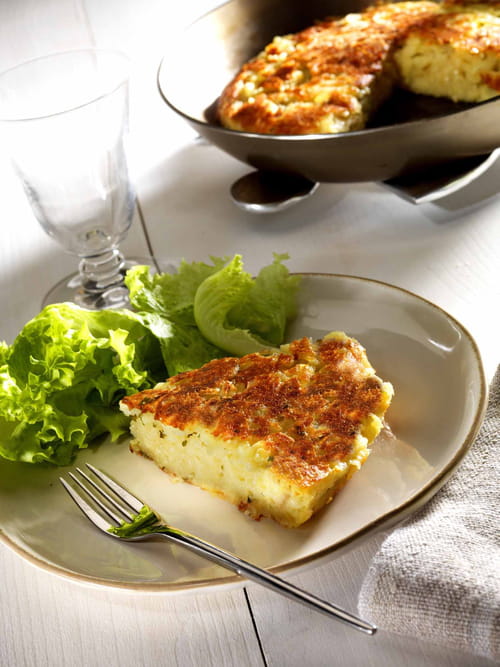 Galette de pommes de terre au Comté