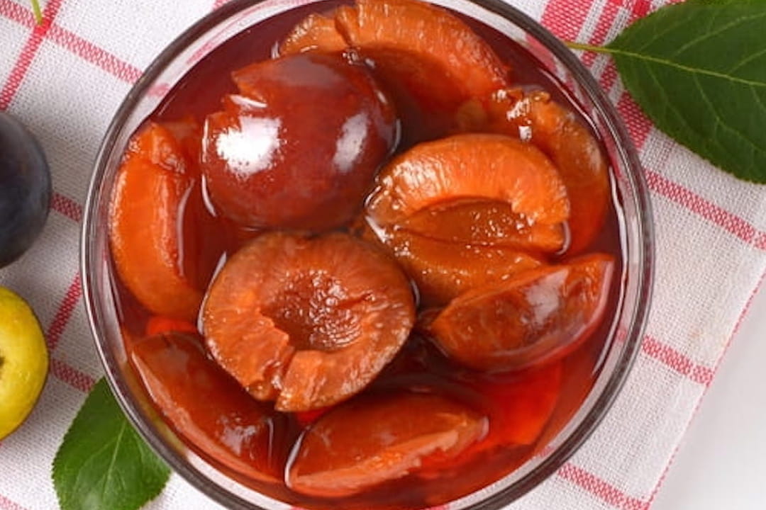 Compote de prunes