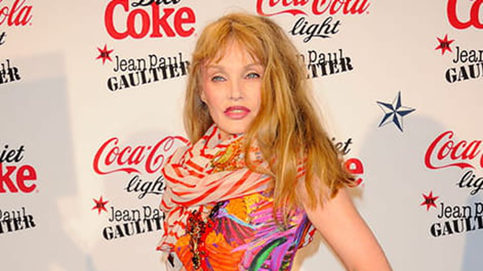 Arielle Dombasle le 12 avril 2012