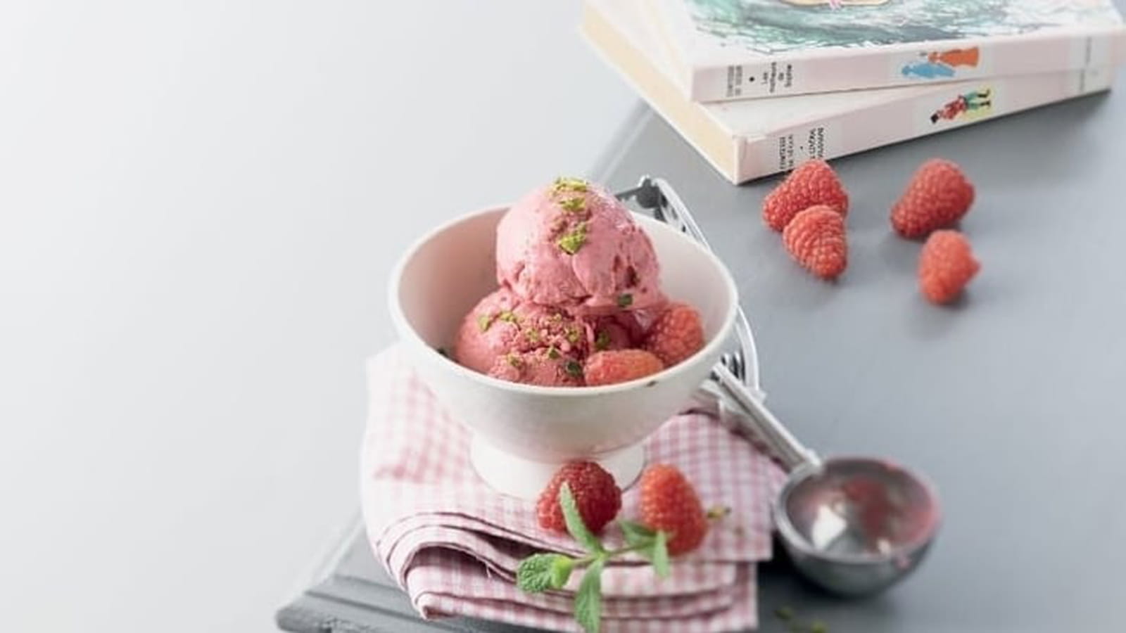 Sorbet à la framboise