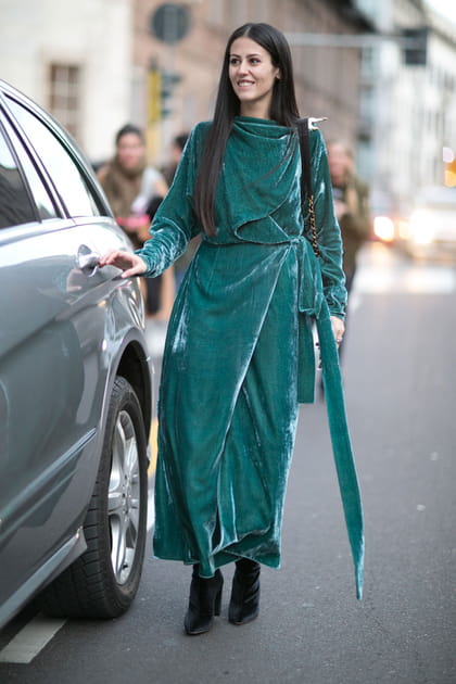 Le velours drap&eacute;