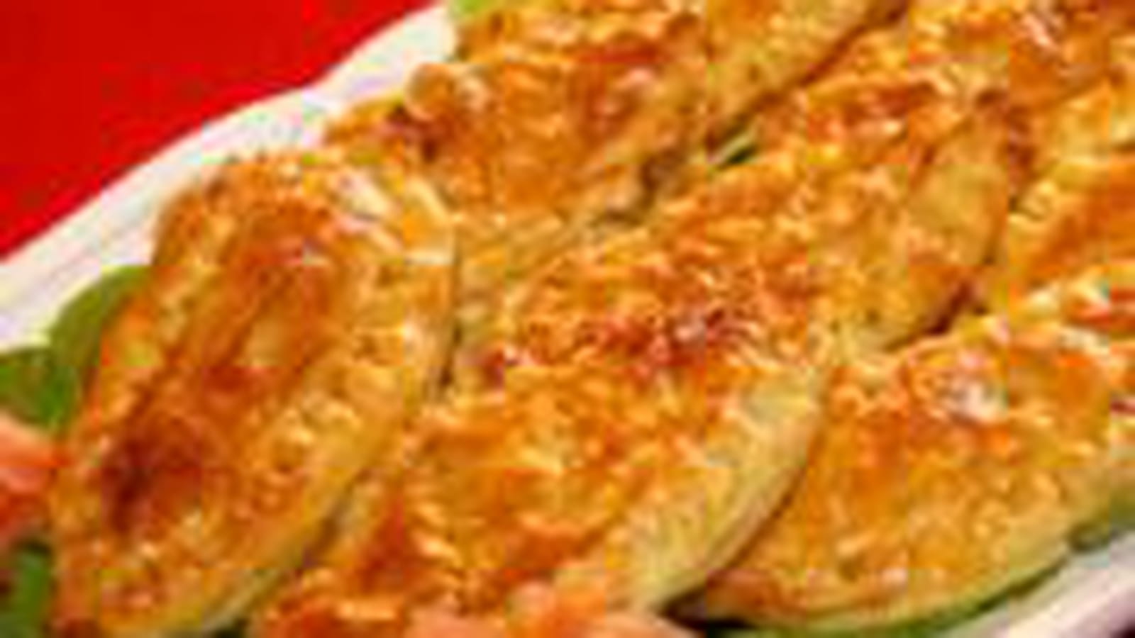 Petites navettes aux endives et au saumon fumé
