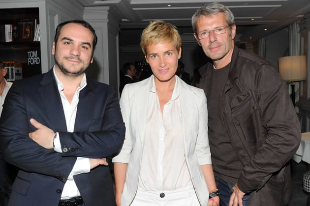 Avec François-Xavier Demaison et Lambert Wilson