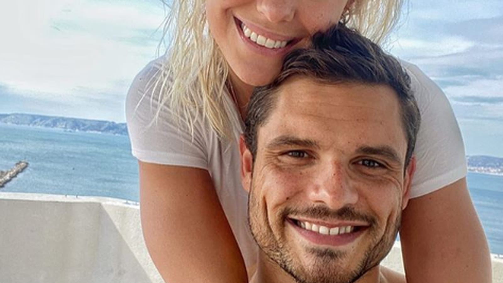 Pernille Blume et Florent Manaudou