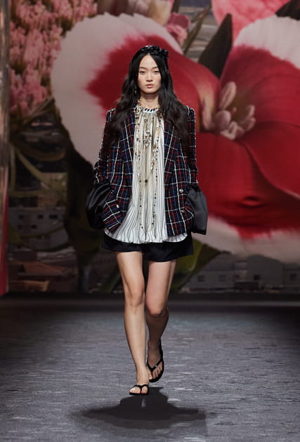 Look 6&nbsp;du d&eacute;fil&eacute;&nbsp;Chanel&nbsp;printemps-&eacute;t&eacute; 2024