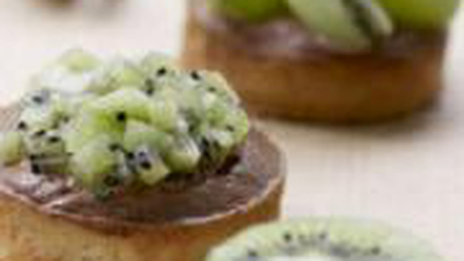 Tarte kiwi et mousse au chocolat