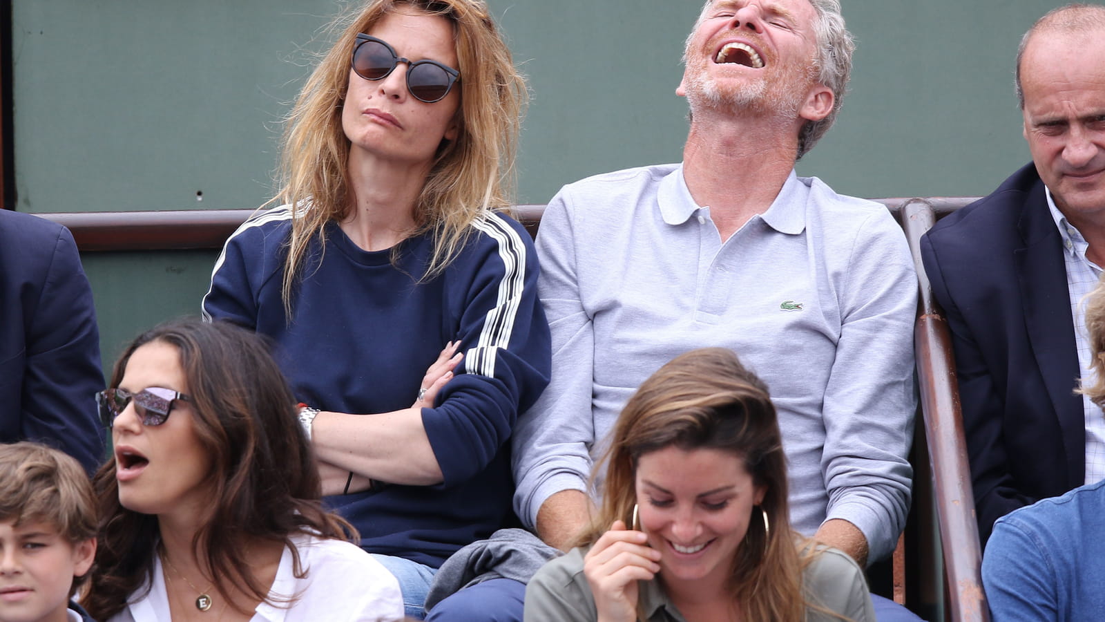 Hortense et Denis Brogniart